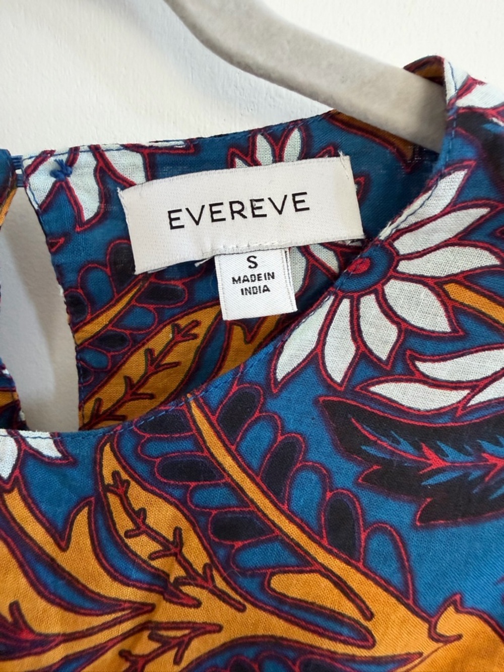 Evereve Floral Top Size S - Picture 5 of 7